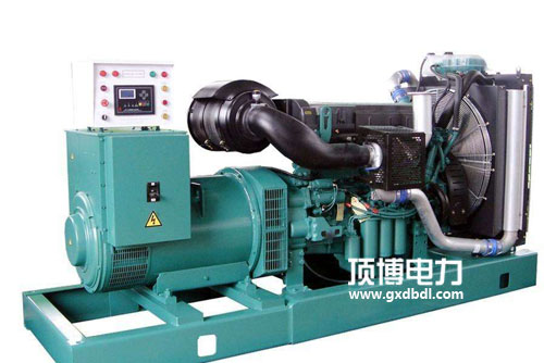 450KW沃尔沃广西顶博发电机组制造