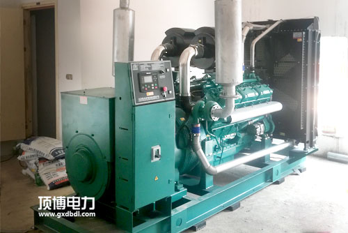 广西顶博发电机组制造何时换机油?一张机油滤纸帮您搞定