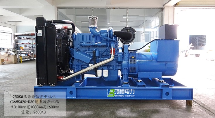 顶博喜讯：公司新签订德天化工150KW广西顶博发电机组制造